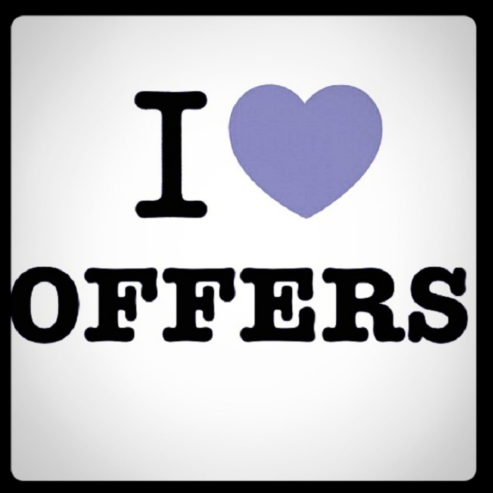Send reasonable offers